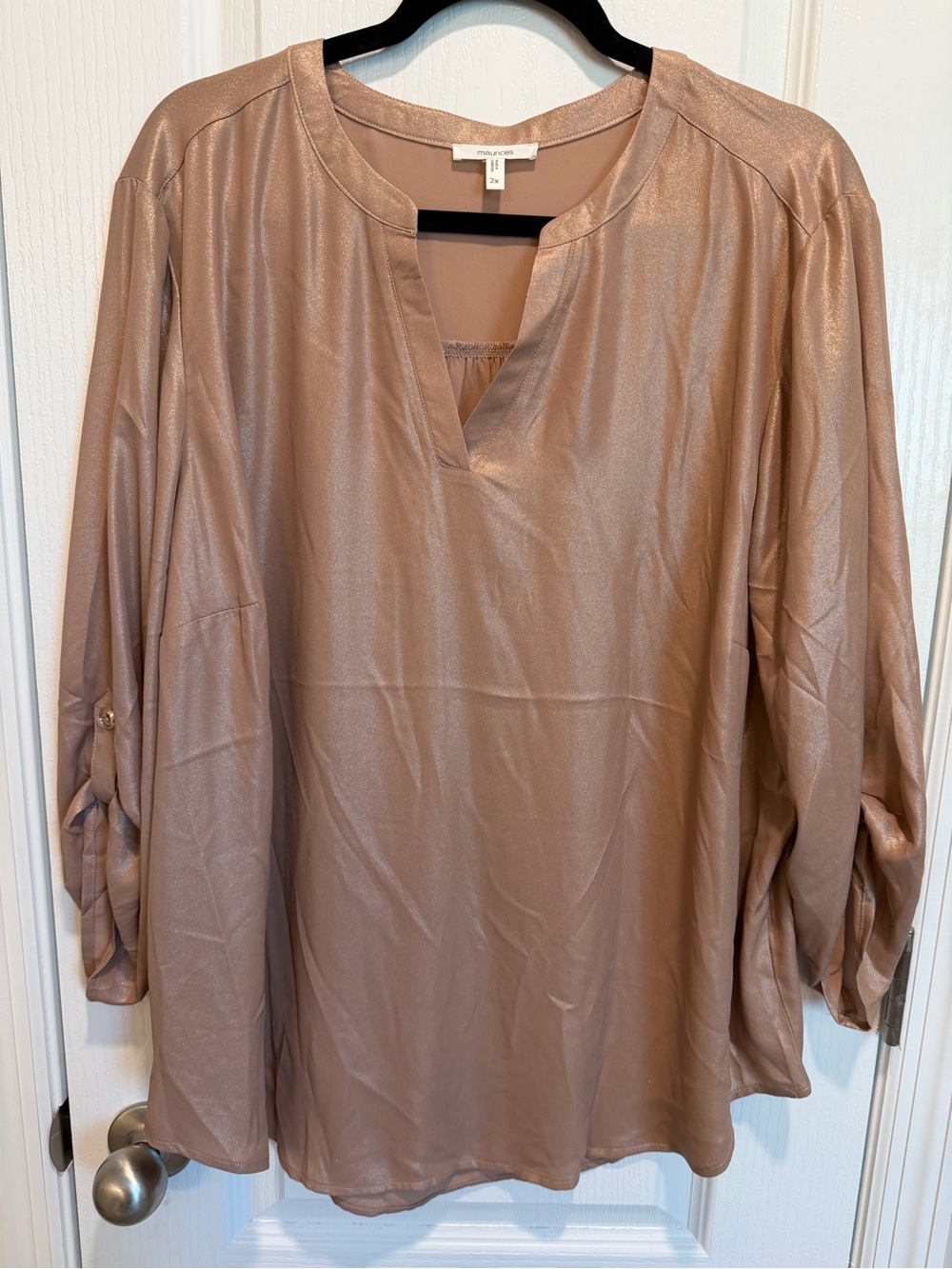 Maurice’s Set of 3 Women's Pop-Over Tops. 2XL - Picture 3 of 6